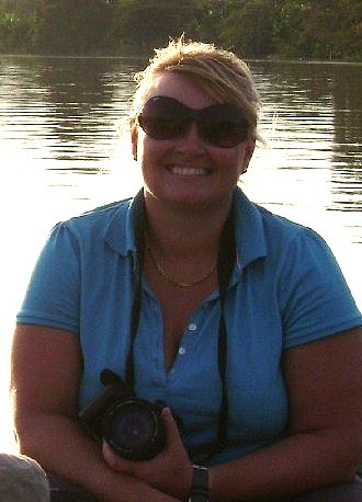 Julz travelling in the Amazon